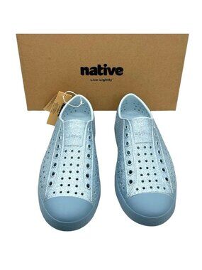 Native Jefferson Bling  Slip-On Water Shoes Air Bling Oxygen Blue Big Kids J4